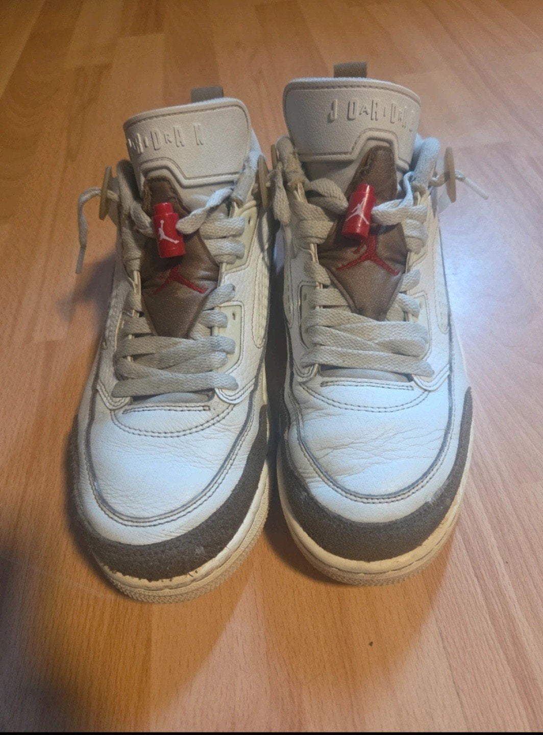 Jordan Spizike Low FQ1759-105 – Maat 42,5, Kleding | Heren, Ophalen, Wit, Sneakers, Gedragen