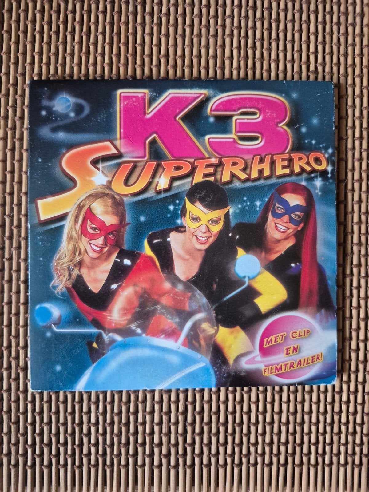 Zeldzame cd singel "Superhero" van K3 originals, Cd's en Dvd's, Ophalen of Verzenden, Gebruikt