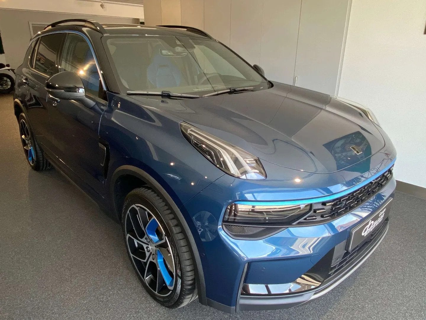 Lynk & Co 01 VERKOCHT!PHEV,NIEUW! Pano, 360camera,, Auto's, Lynk & Co, Euro 6, Blauw, 5 zetels, 5 deurs