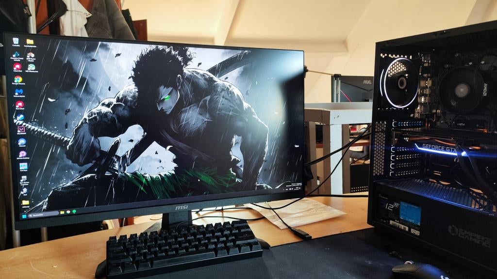 Gaming-pc (nVidia GeForce GTX 1660 Super) + 144hz-scherm, Computers en Software, Le pc est monté avec différentes marques, AMD Ryzen 5