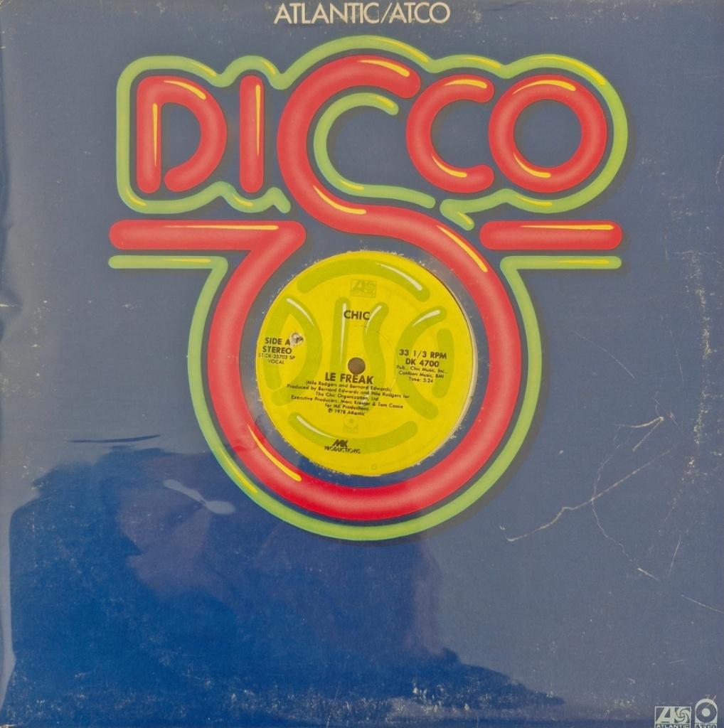 12 "Single Chic " Le Freak " (Disco), Cd's en Dvd's, Vinyl | Pop, Gebruikt, Beschermende buitenhoes, Inclusief binnenhoes, 1970 - 1979