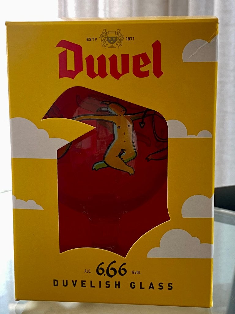 Verre Duvel 6.66, Enlèvement, Neuf, Verre à bière
