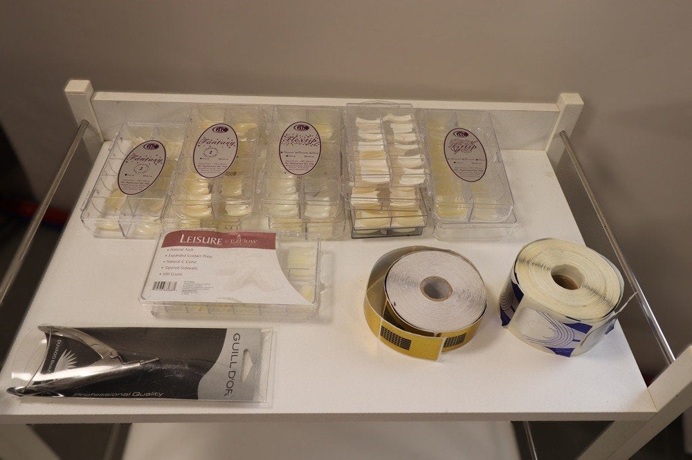 starter-set voor gelnagels, Ophalen, Gebruikt