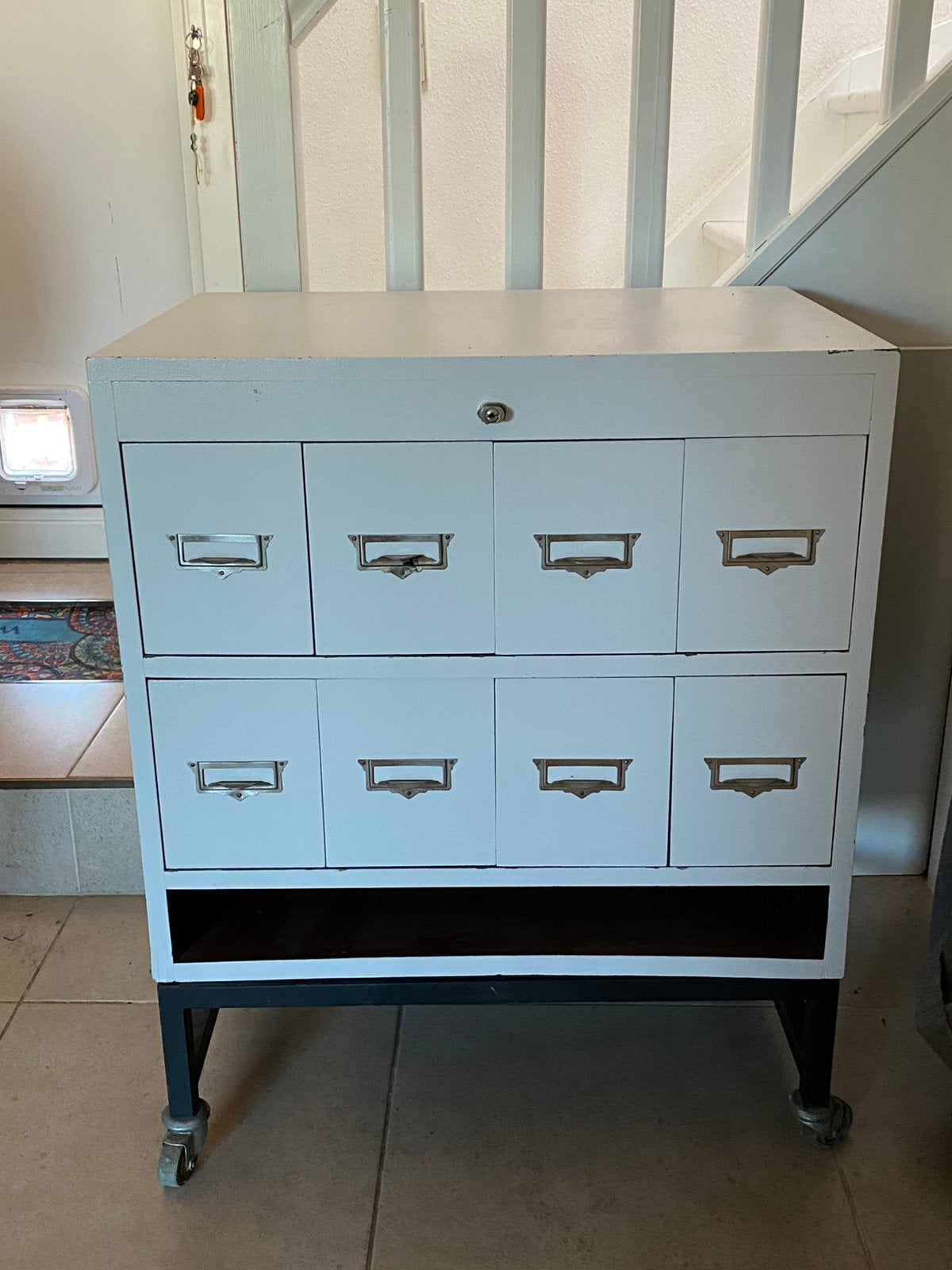 meuble vintage tri courier BBL, Huis en Inrichting, Kasten | Ladekasten, Gebruikt, 50 tot 100 cm, Minder dan 100 cm, 25 tot 50 cm