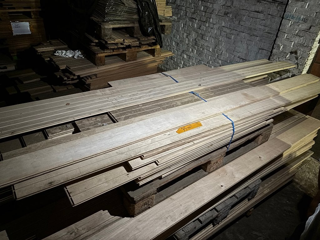 Volle eiken parket – nieuw – 16 mm dik, Neuf, Moins de 200 cm, Chêne, Autres types