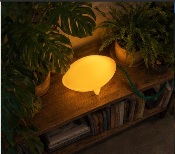 Vintage IKEA Löv Model B0101 Lamp Marianne en Knut Hagberg, Geel, Ophalen of Verzenden, IKEA, Vintage