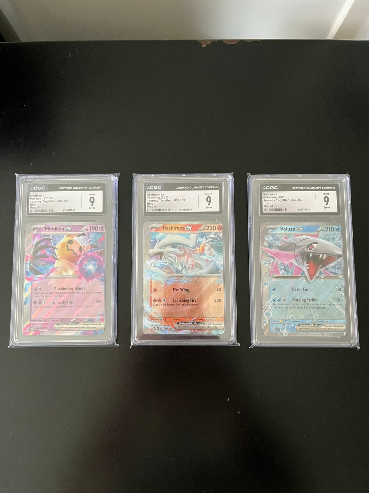 Pokemon error graded slabs, Ophalen, Zo goed als nieuw, Losse kaart, Foil
