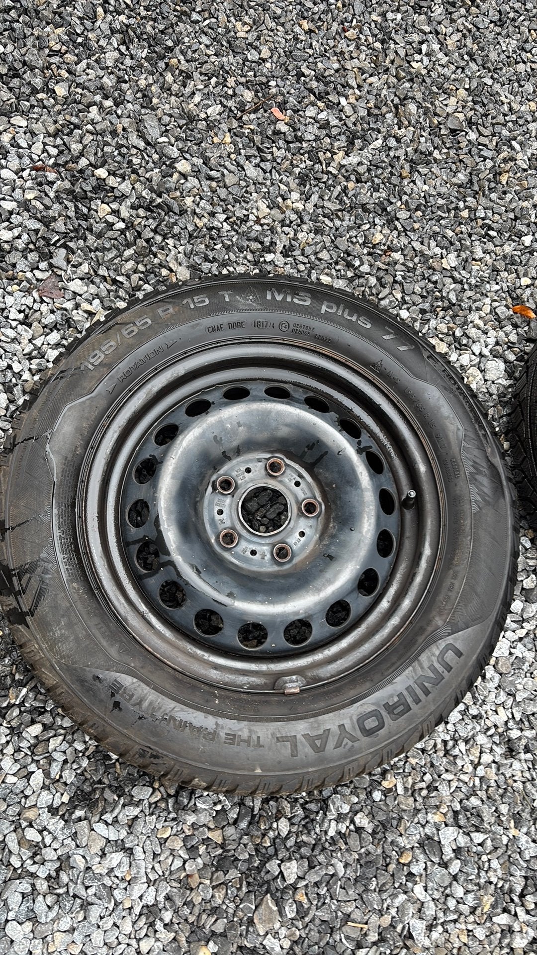 Kit hiver 15’ vw golf 7, Autos : Pièces & Accessoires, Enlèvement, Pneu(s)