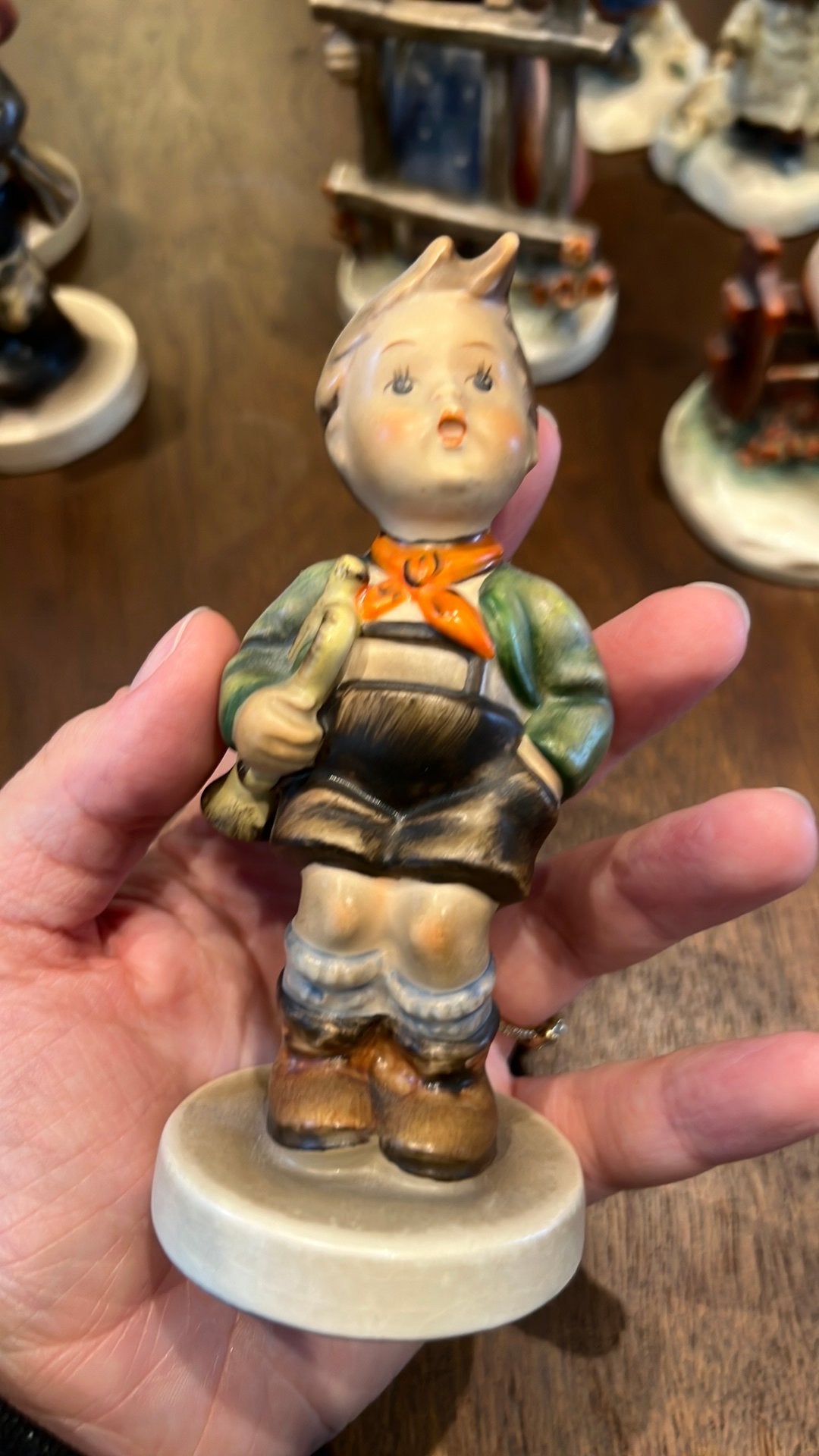 Hummel Beeldje 11/2 – "Merry Wanderer" (TMK-2 / Jaren '50), Verzamelen, Ophalen, Zo goed als nieuw, Hummel