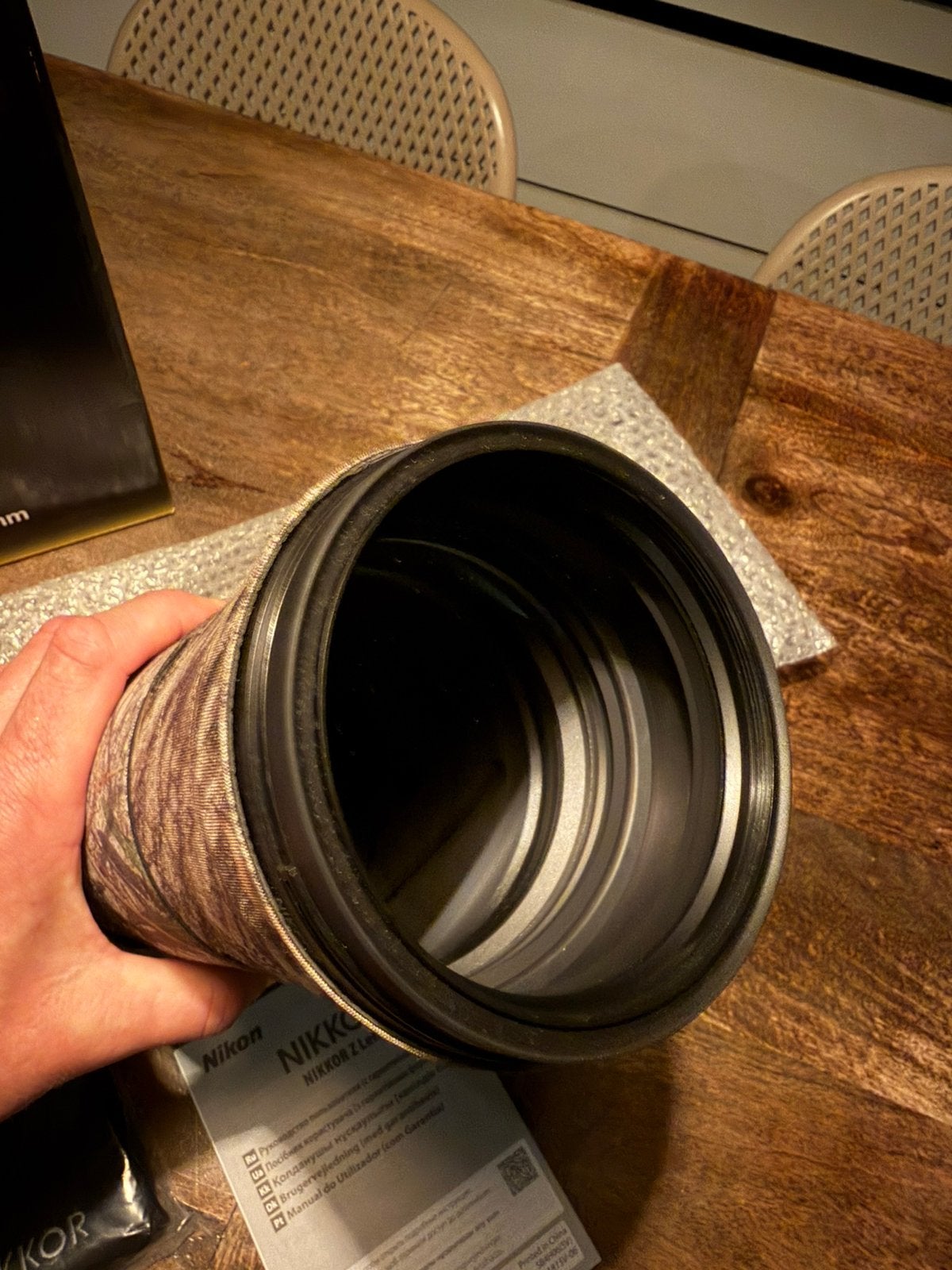 Nikon Z 180-600mm, Audio, Tv en Foto, Ophalen, Zo goed als nieuw, Nikon, Beeldstabilisatie