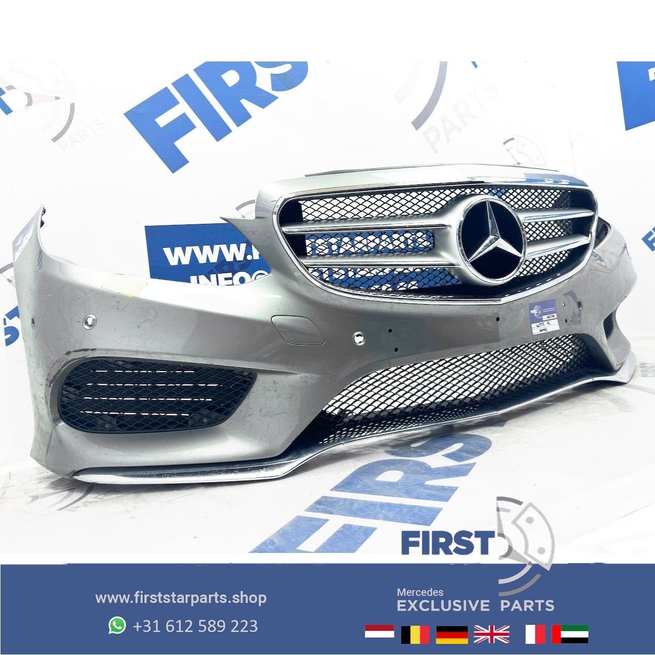 W212 BUMPER FACELIFT AMG Voorbumper COMPLEET Mercedes 2012-2, Utilisé, -, Avant, -