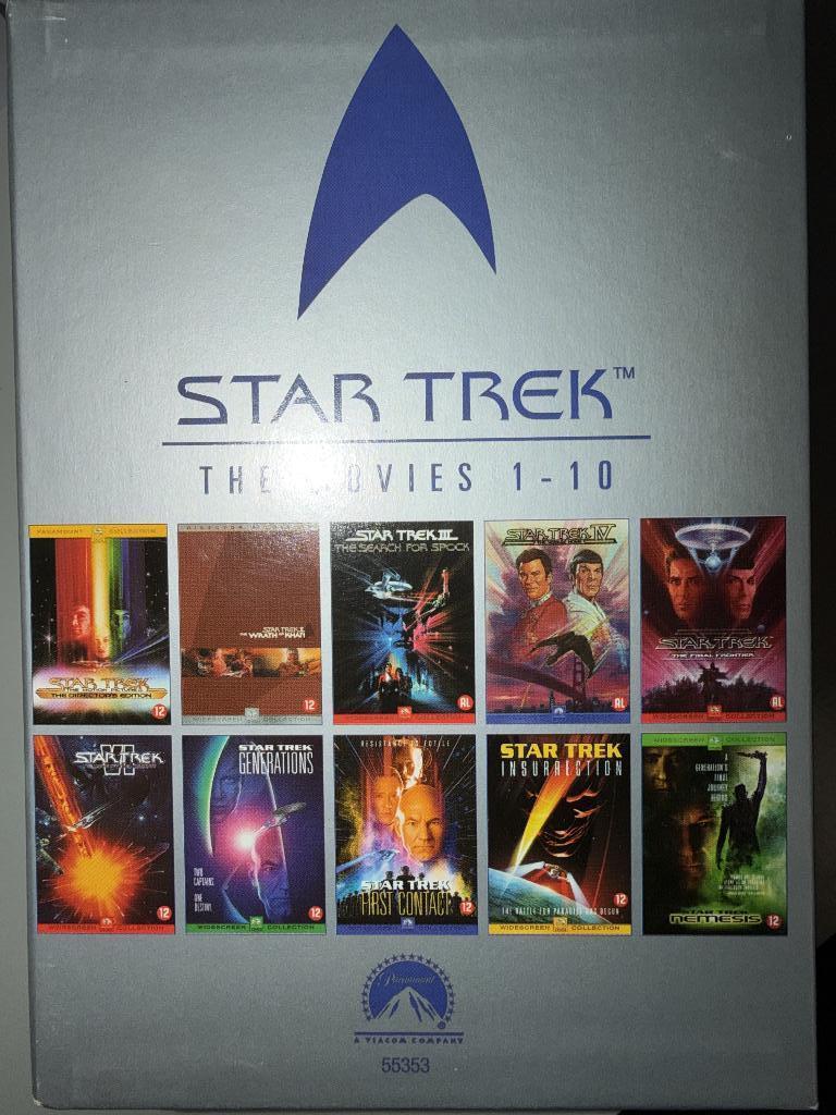 DVDbox Star Trek, Cd's en Dvd's, Alle leeftijden, Boxset, Ophalen of Verzenden, Zo goed als nieuw