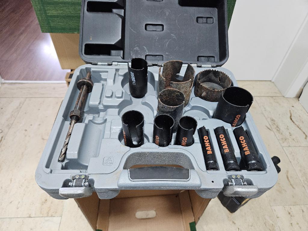 Kit de scies-cloches Bahco, Bricolage & Construction, Enlèvement, Comme neuf