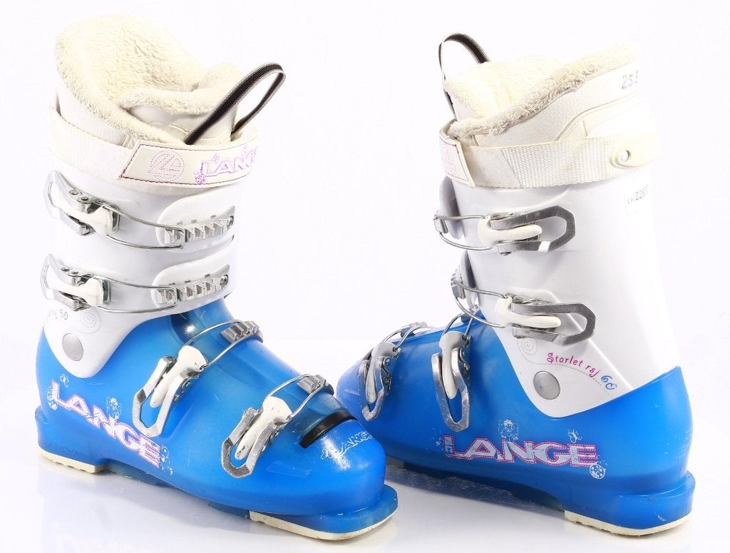 36,5; 37; 39; 40 EU kinderskischoenen LANGE STARLET RSJ 60, Overige merken, Gebruikt, Verzenden, Schoenen