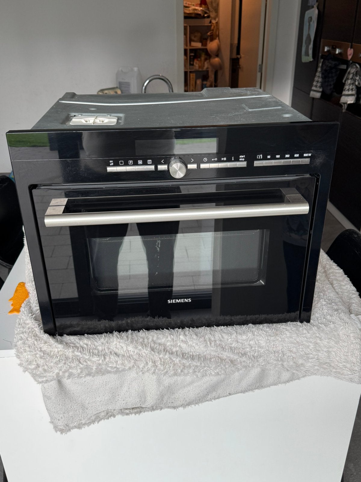 Siemens inbouw combi oven/magnetron, Ophalen, Oven, Siemens, Zo goed als nieuw