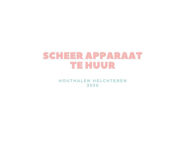Te huur - scheermaschine voor paarden