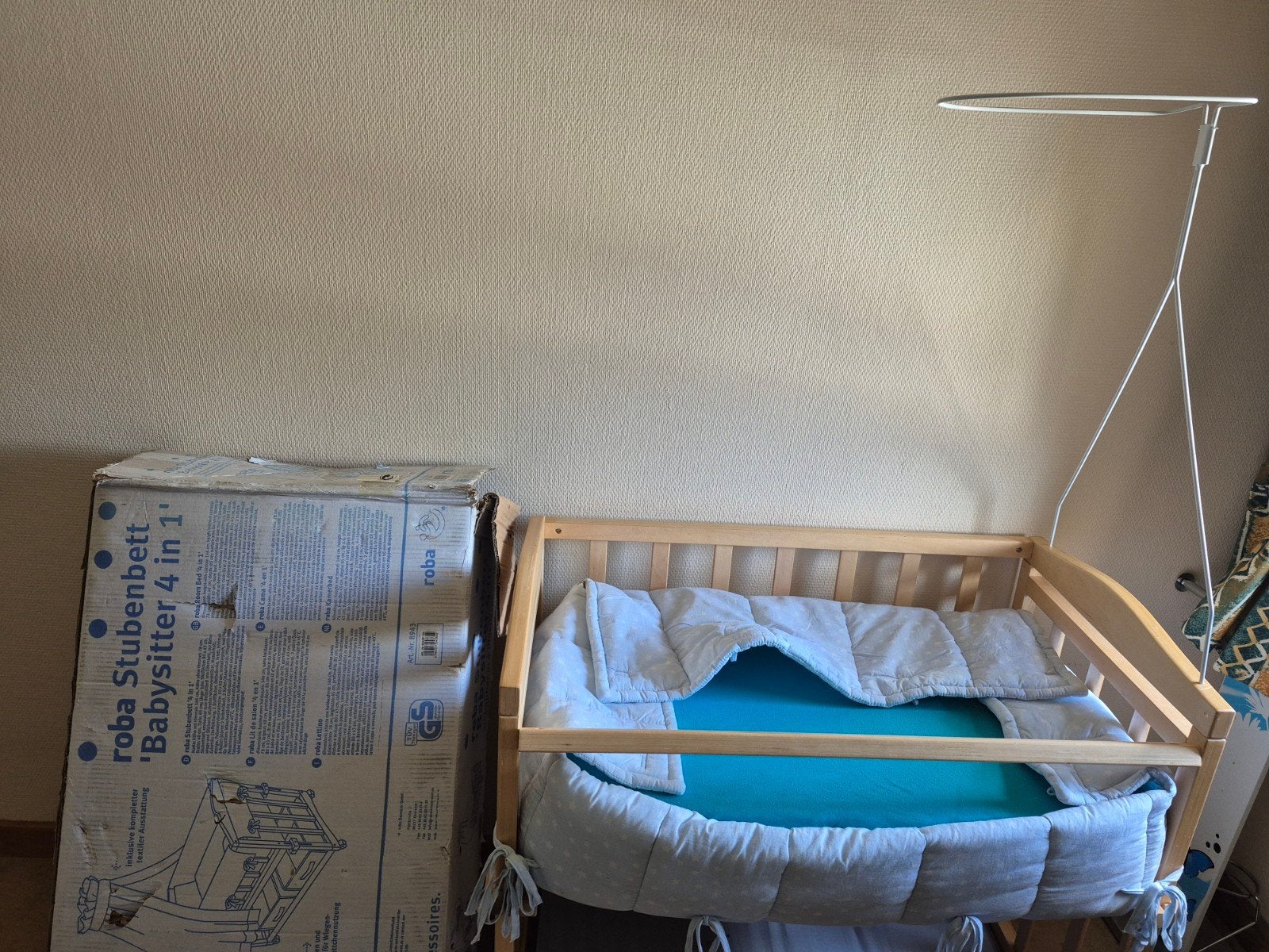 co sleeper baby, Ophalen, Zo goed als nieuw