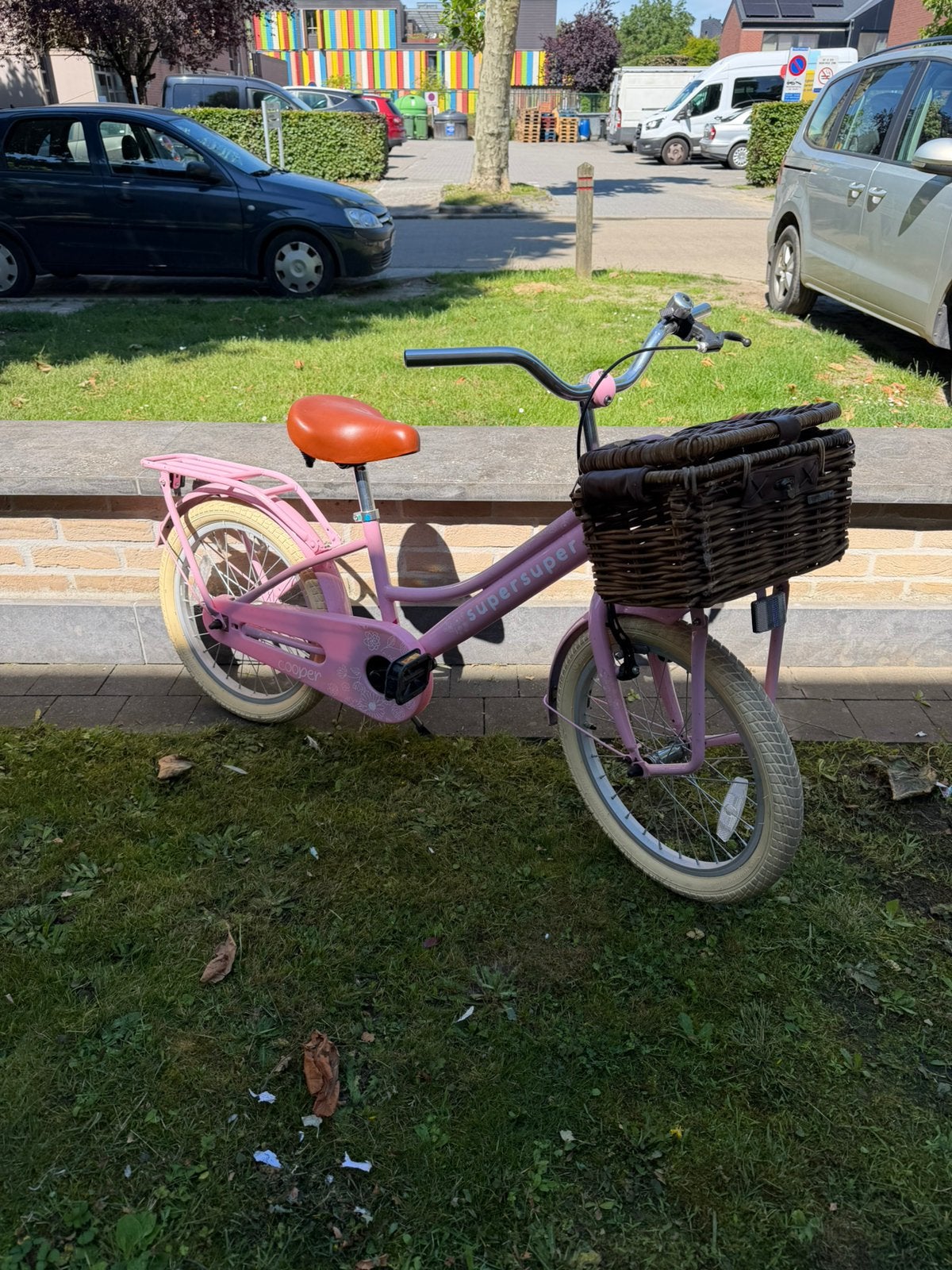Fiets 18inch, Ophalen, Gebruikt, Terugtraprem, 18 inch