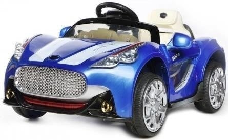Sportwagen Blauw 1 persoons 12V + RC ***NIEUW***, Ophalen of Verzenden, Nieuw