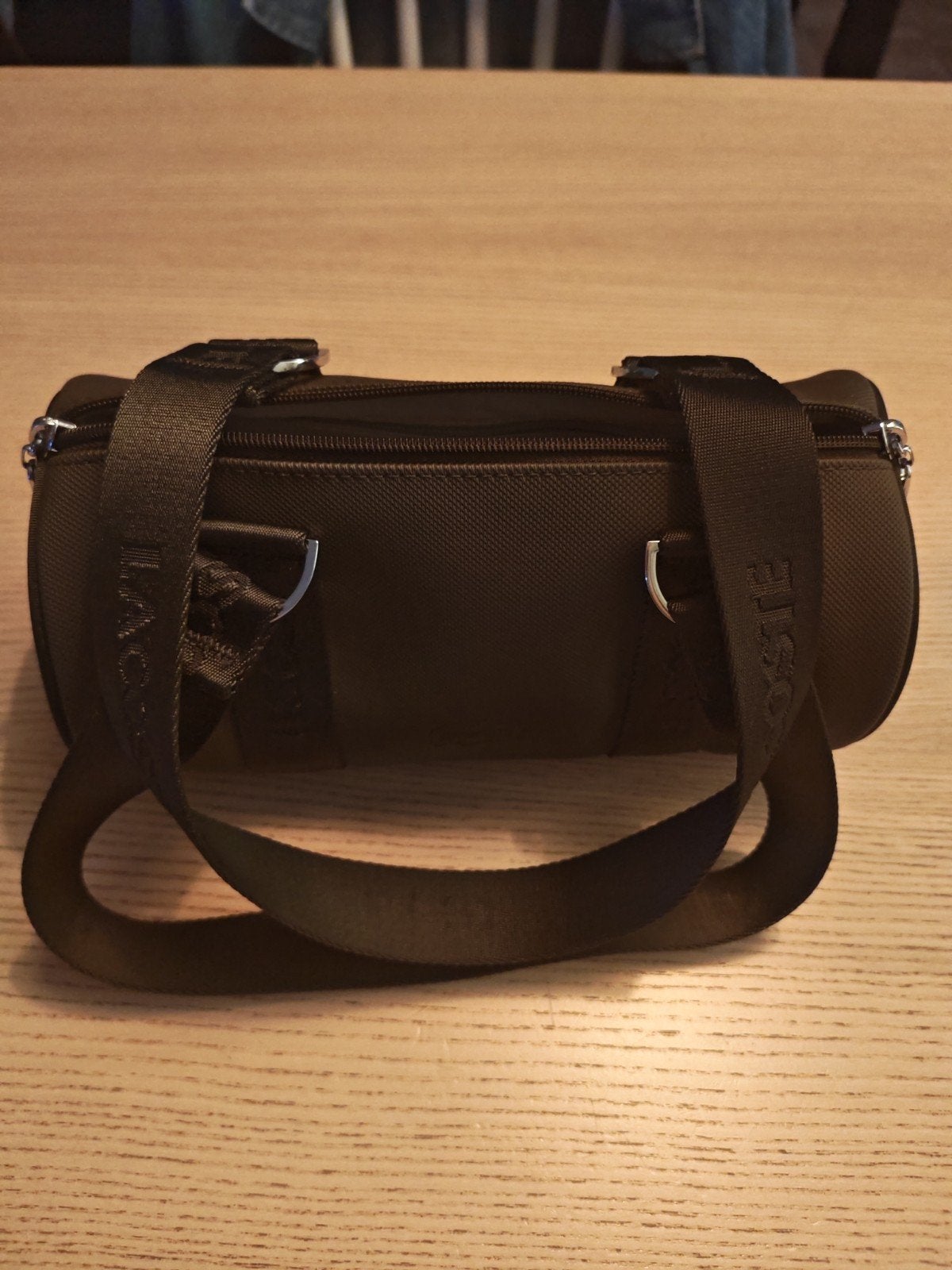 Lacoste Khaki Duffle Handtas - Zeer goede staat, Handtas