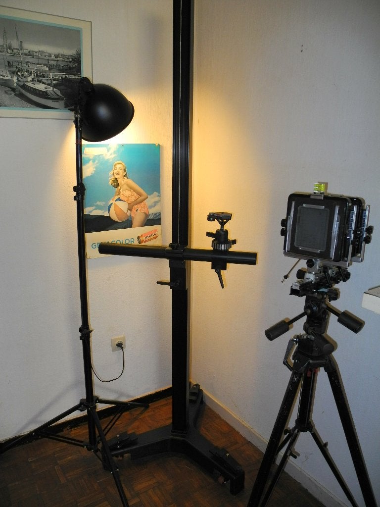 CAMBO studio statif, Audio, Tv en Foto, Fotografie | Statieven en Balhoofden, Ophalen, Overige typen, 175 cm of meer, Gebruikt