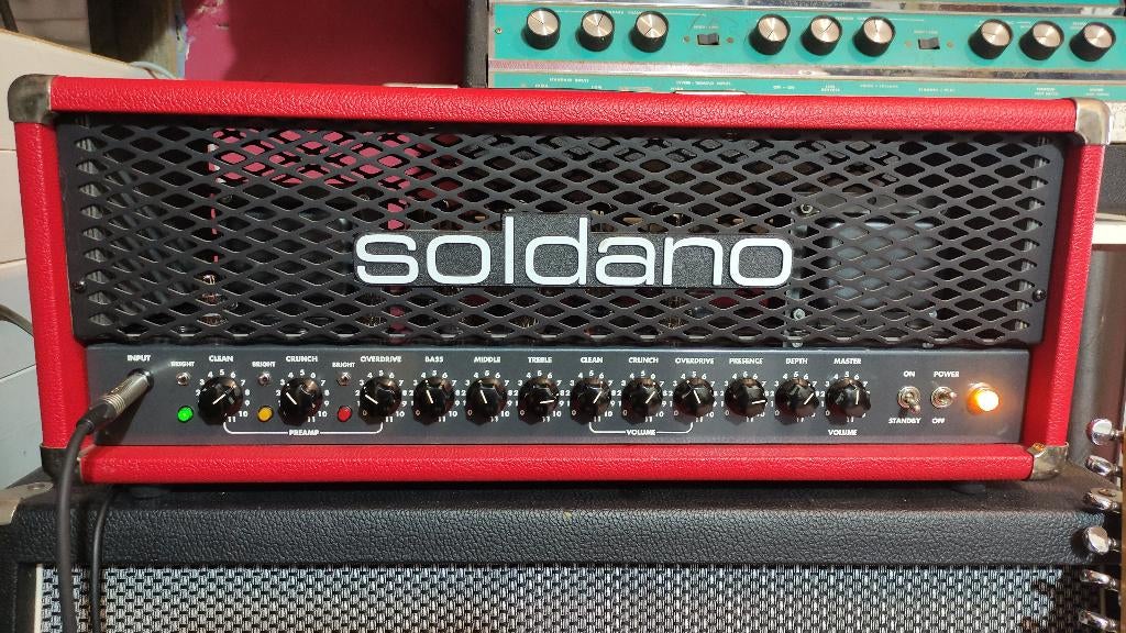 soldano decatone - 3 kanalen pure rock en roll - made in USA, Muziek en Instrumenten, Ophalen, Zo goed als nieuw, Gitaar, 100 watt of meer