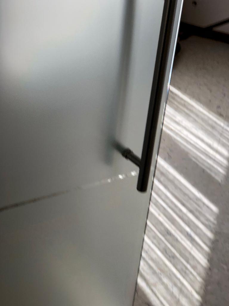 Glazendeur, Elektronische apparatuur, Vriezers en Diepvrieskisten, Ophalen, Gebruikt, Inbouw