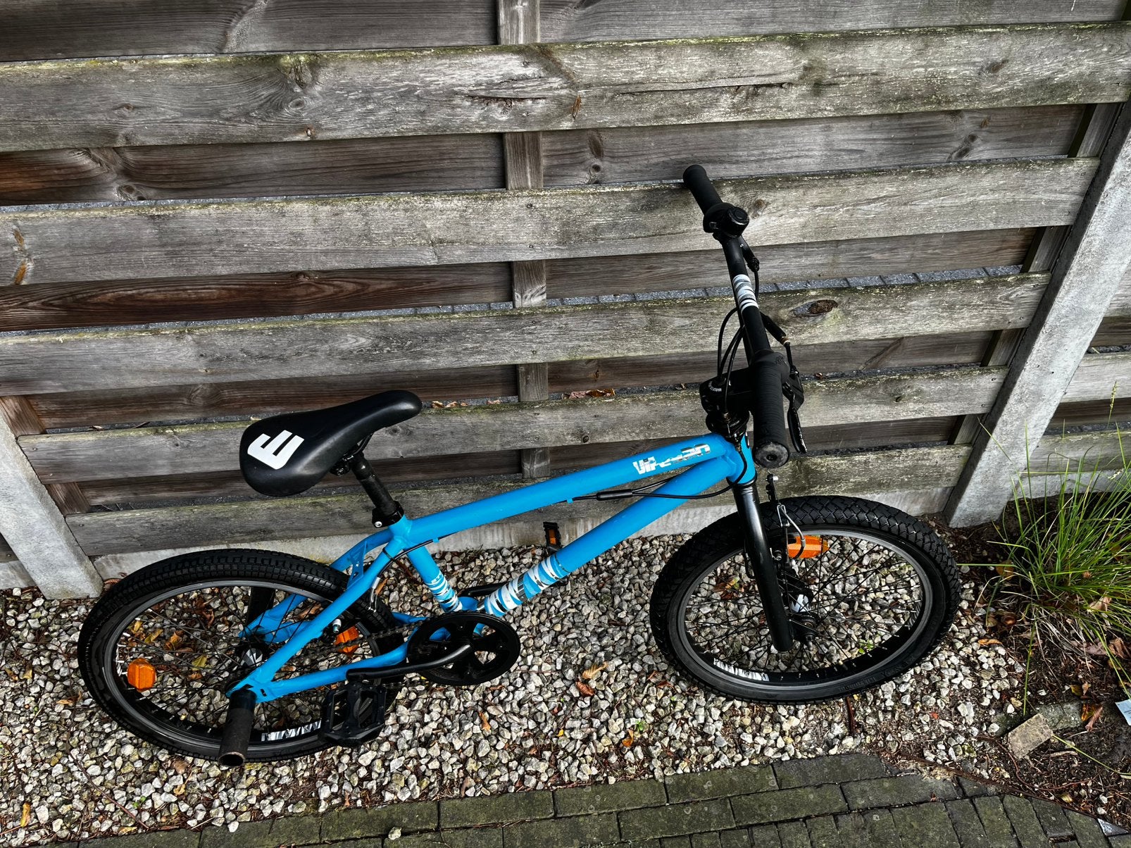 Bmx kinderen, Fietsen en Brommers, Ophalen, Gebruikt, Velgrem, Stuur 360° draaibaar