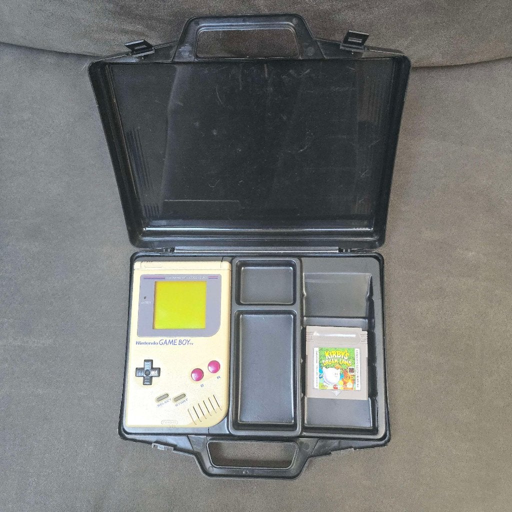 Originele Game Boy DMG met Game en Koffer, Games en Spelcomputers, Spelcomputers | Nintendo Game Boy, Ophalen of Verzenden, Gebruikt