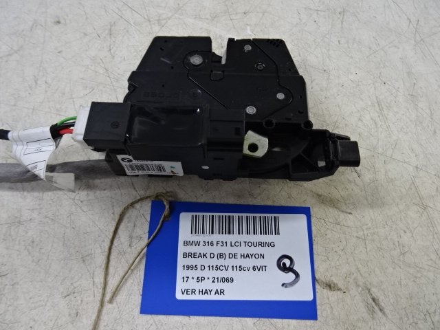 ACHTERKLEPSLOT BMW 3 serie Touring (F31) (966929112), Auto-onderdelen, Carrosserie, Achterklep, BMW, Gebruikt