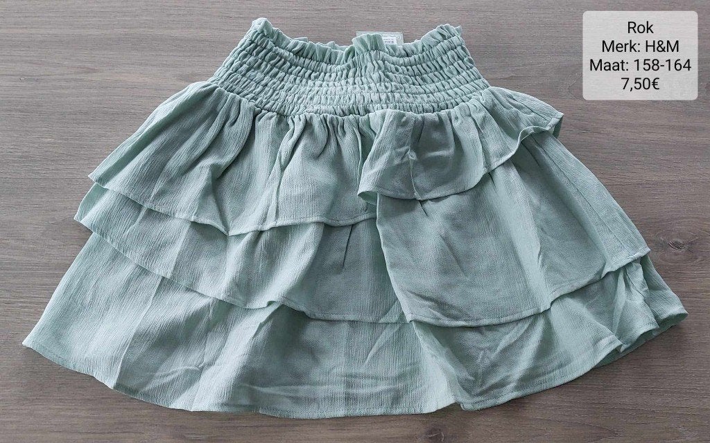 Rok meisje: H&M maat 158 - 164 (NIEUW + LABEL), Kinderen en Baby's, Kinderkleding | Maat 158, Ophalen of Verzenden, Nieuw, H&M