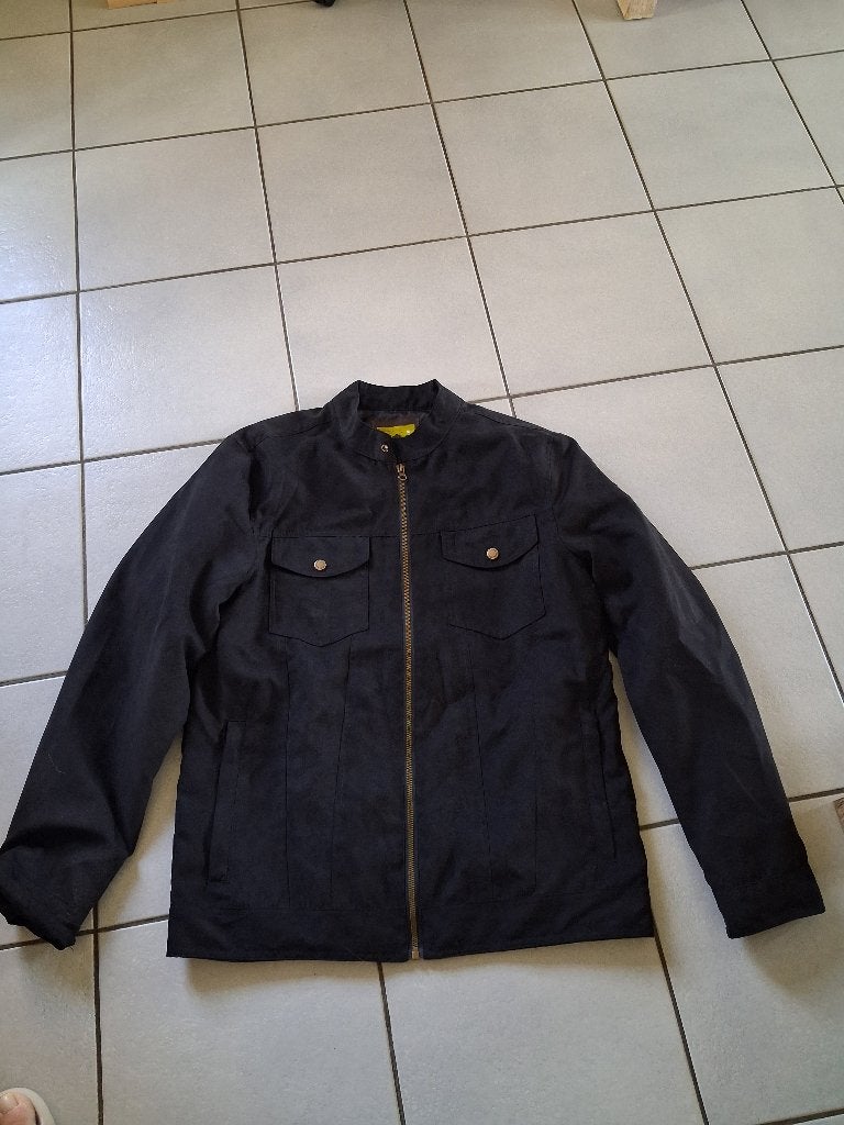 zwarte blazer heren, als nieuw, Kleding | Heren, Jassen | Zomer, Verzenden, Zo goed als nieuw, Maat 48/50 (M)