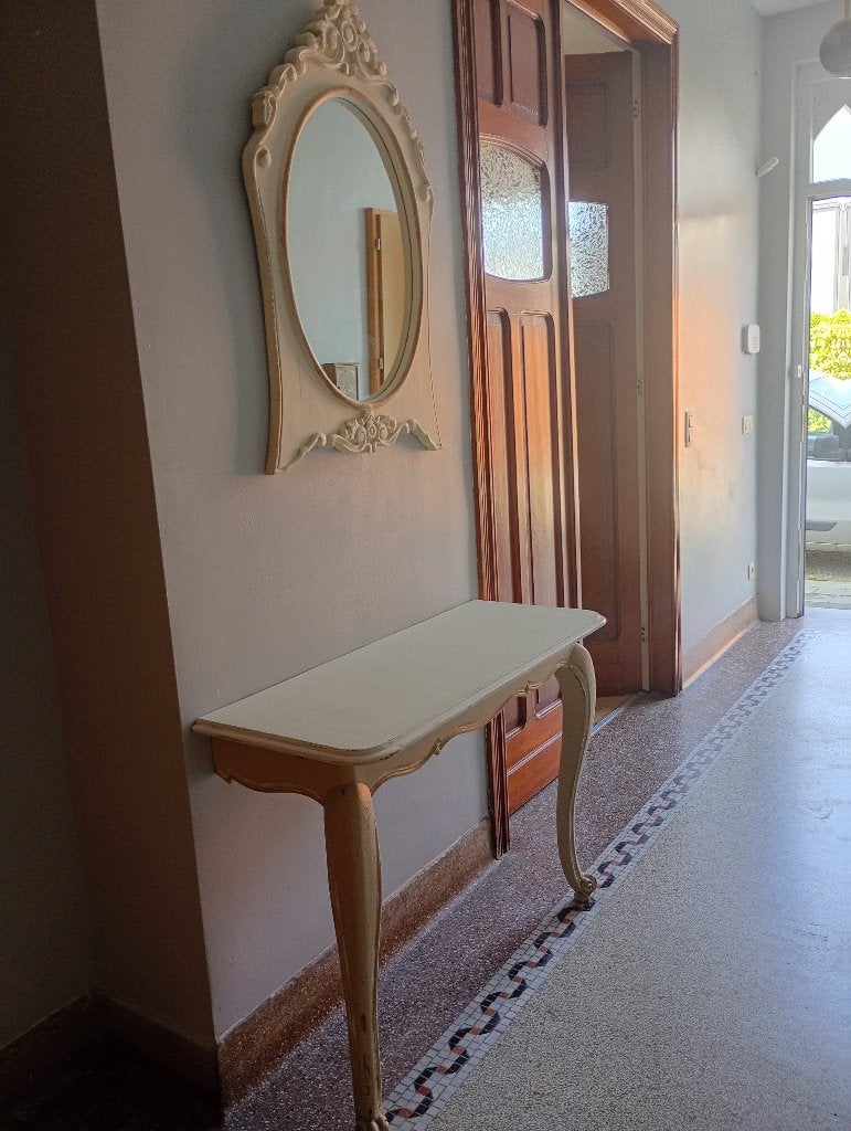 Console et miroir assorti, Maison & Meubles, Accessoires pour la Maison | Autre, Vintage, Utilisé, Bois, Enlèvement