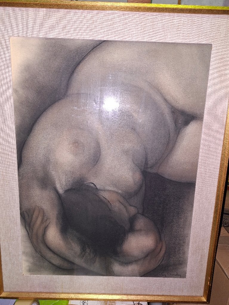 Peinture, Antiquités & Art, Enlèvement, Cadre spécial