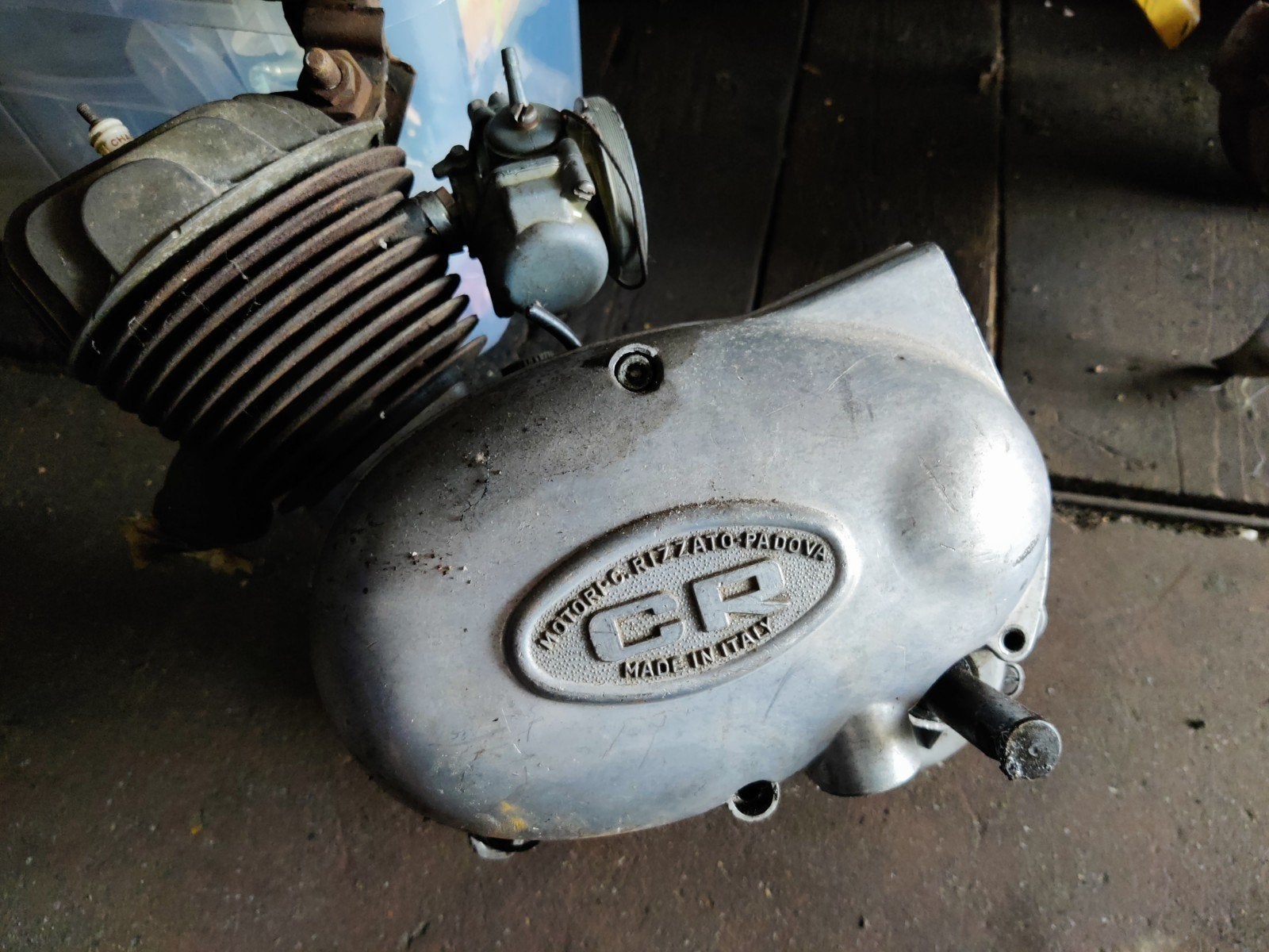 motorblok 50cc CR motor C.Rizzato Padova made in Italy, Fietsen en Brommers, Ophalen