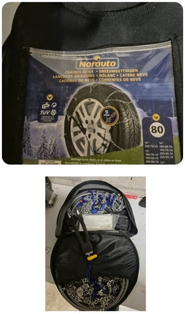 sneeuwkettingen nieuw, Autos : Divers, Envoi