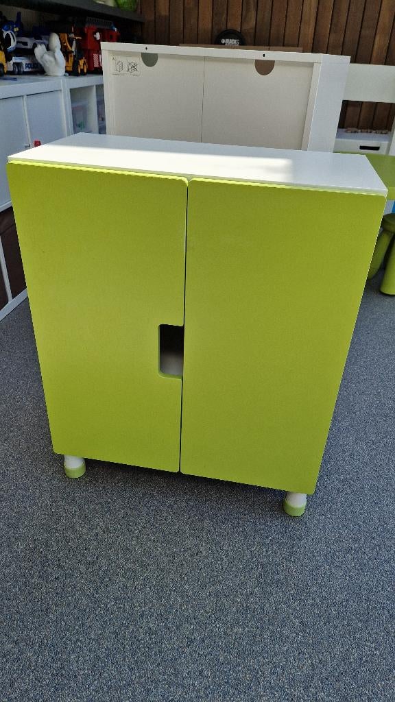 Stuva Kast Groen, Kinderen en Baby's, Zo goed als nieuw, Minder dan 50 cm, Ophalen, Minder dan 90 cm