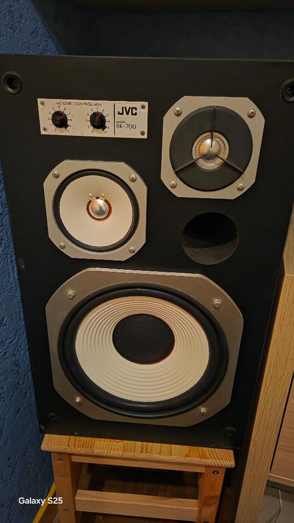 jvc sk700, TV, Hi-fi & Vidéo, Enceintes, JVC, 60 à 120 watts, Comme neuf, Enlèvement