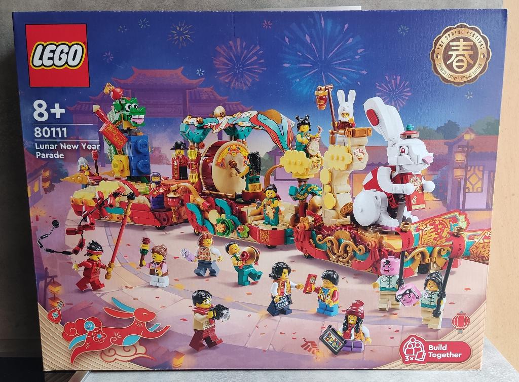 lego 80111 chinees nieuwjaar parade, Ophalen of Verzenden, Nieuw, Complete set, Lego