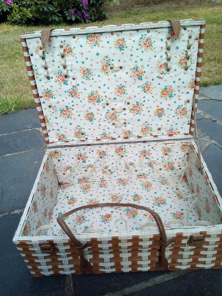 leuke vintage pick nick mand, Ophalen, Nieuw