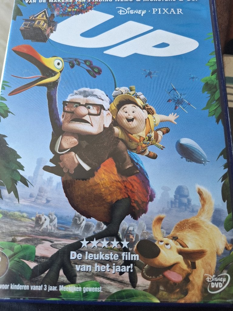 Up, dvd, Disney/Pixar, ndl ondertiteld en gesproken, Ophalen of Verzenden, Gebruikt, Nederlands, Nederlands