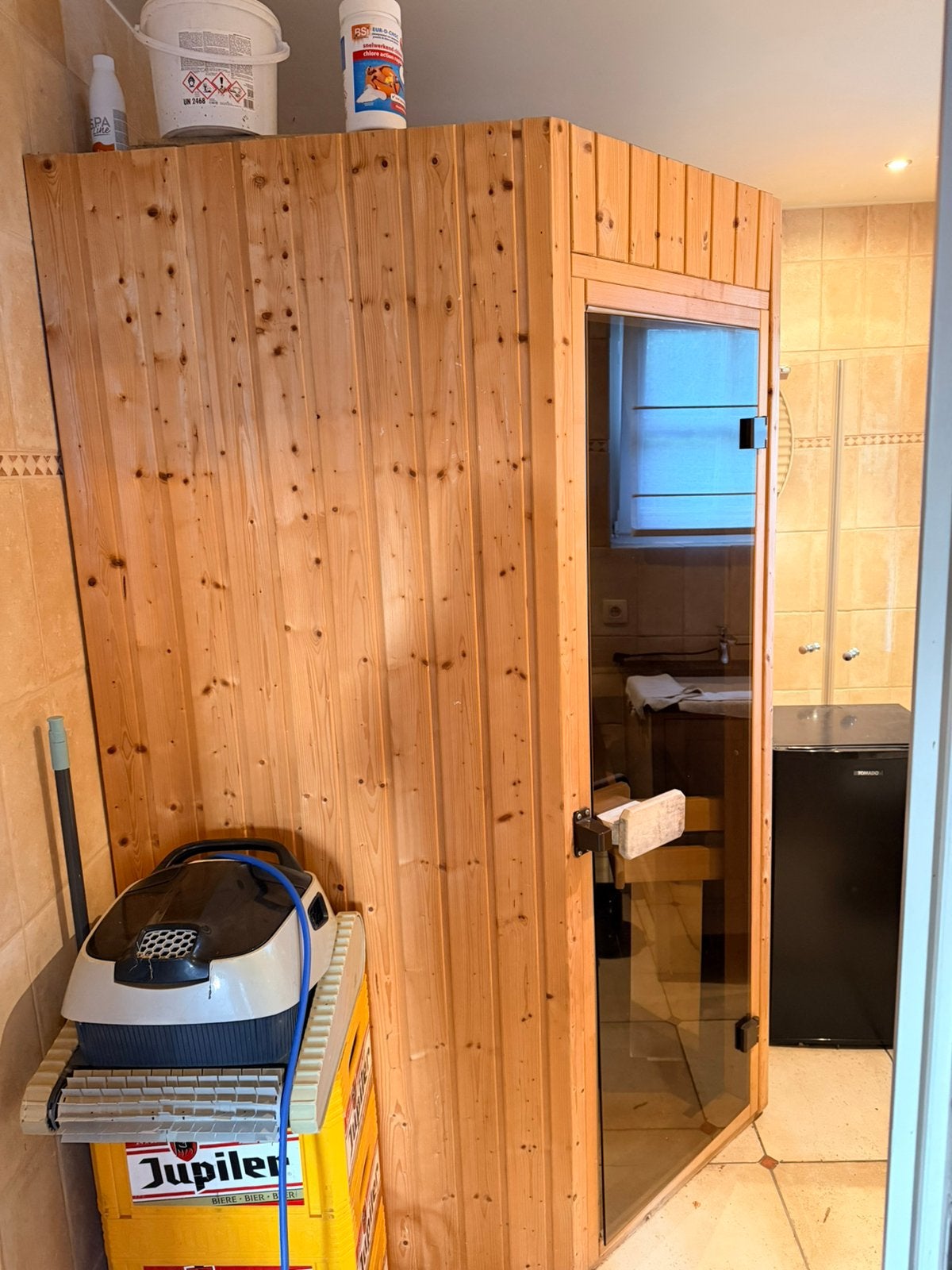 Sauna!, Enlèvement, Utilisé, Infrarouge, Sauna complet