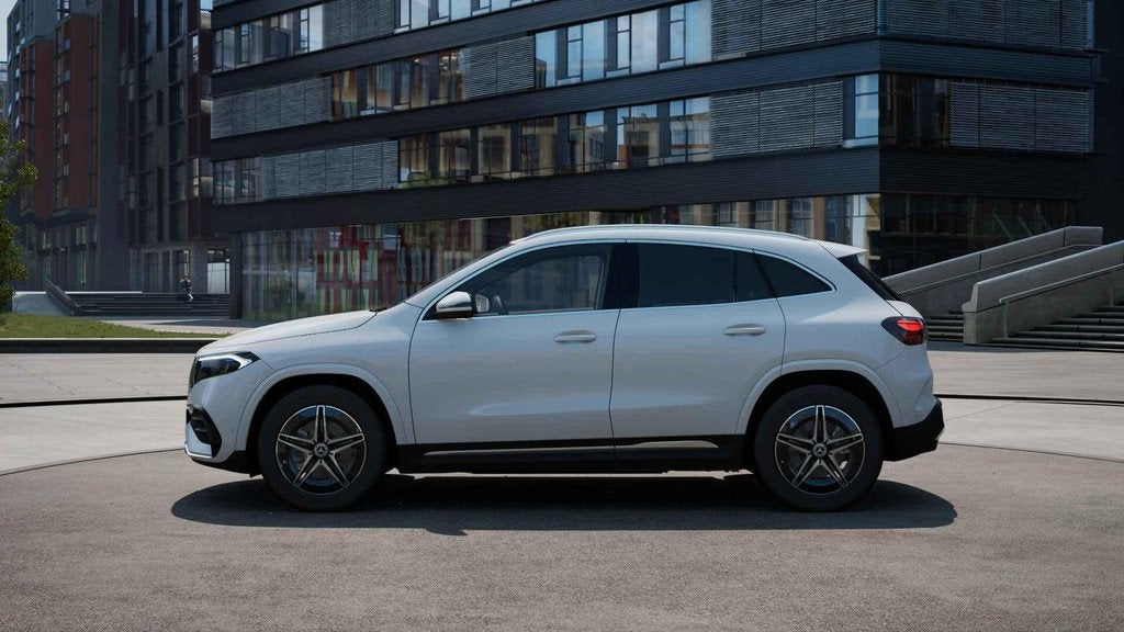Mercedes-Benz EQA-Klasse 350 4MATIC AMG Line Dodehoekassiste, Auto's, Automaat, 215 kW, Stof, Wit