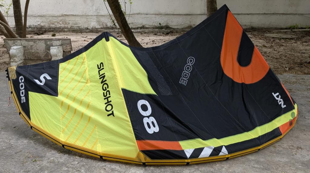 Code NXT V1 2026 slingshot + sentry V3 53cm, Enlèvement, Comme neuf, 8 m², Kite