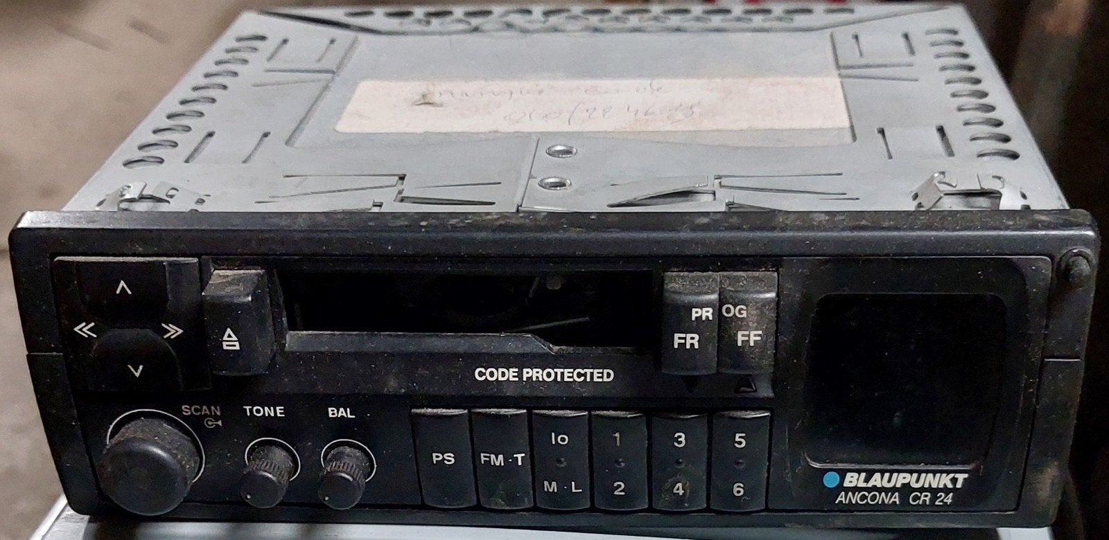 Autoradio vintage Blaupunkt Ancona CR 24 (1993), Enlèvement ou Envoi, Utilisé