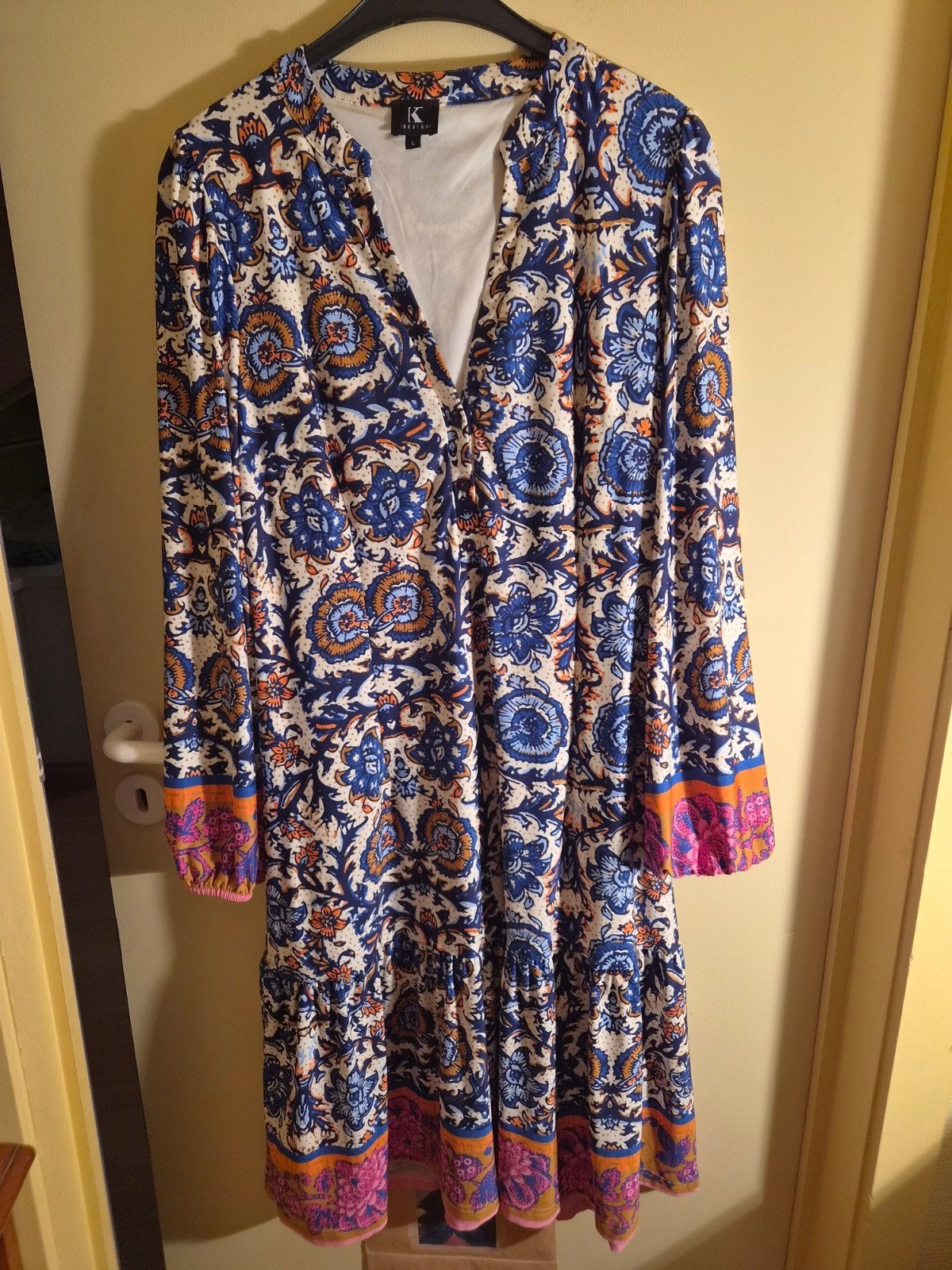kleedje k-design maat L, Kleding | Dames, K-design, Meerkleurig, Maat 42/44 (L), Nieuw