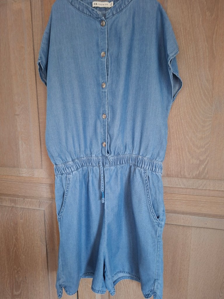 robe en jean (combinaison : jupe) m 152, Enlèvement ou Envoi, Comme neuf, Fille, C&A