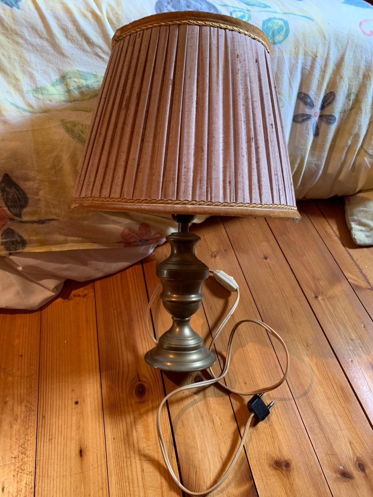 vintage messing tafellamp Stiffel, Maison & Meubles, Lampes | Lampes de table, Utilisé, Autres matériaux, Enlèvement ou Envoi