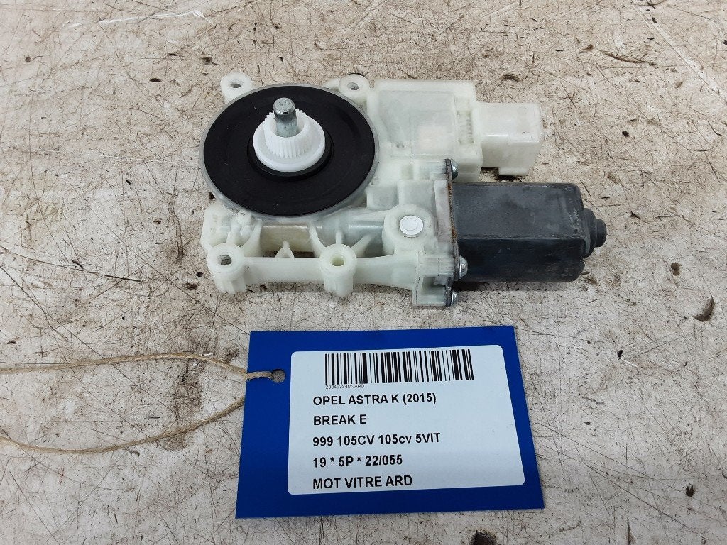 MOTOR RAAMMECHANIEK RECHTS ACHTER Astra K Sports Tourer, Gebruikt, Opel, Kontakt-opel@opel.com, Bahnhofsplatz
65423  Rüsselsheim am Main, DE