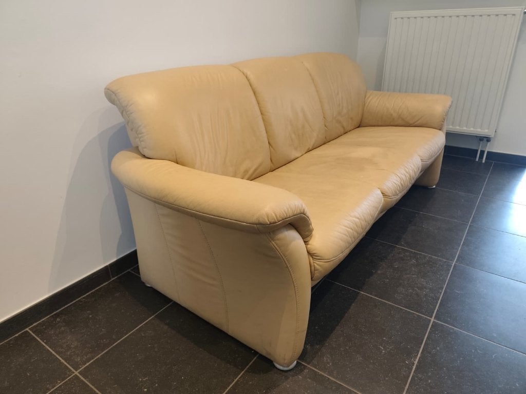 canapé beige A DONNER, Moins de 75 cm, Quatre personnes ou plus, Banc droit, Enlèvement